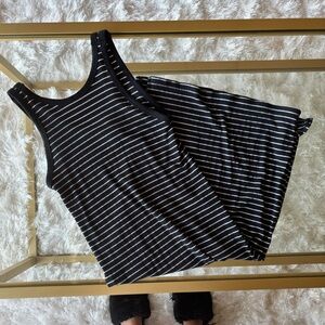 Abercrombie & Fitch Navy and White Striped dress size XS